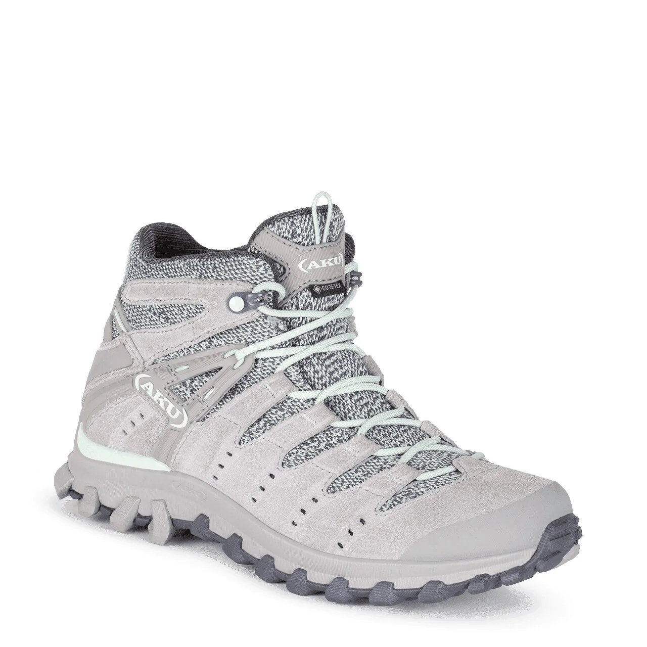 Light Grey AKU Alterra Lite Mid GTX Travel Shoes | 2292390